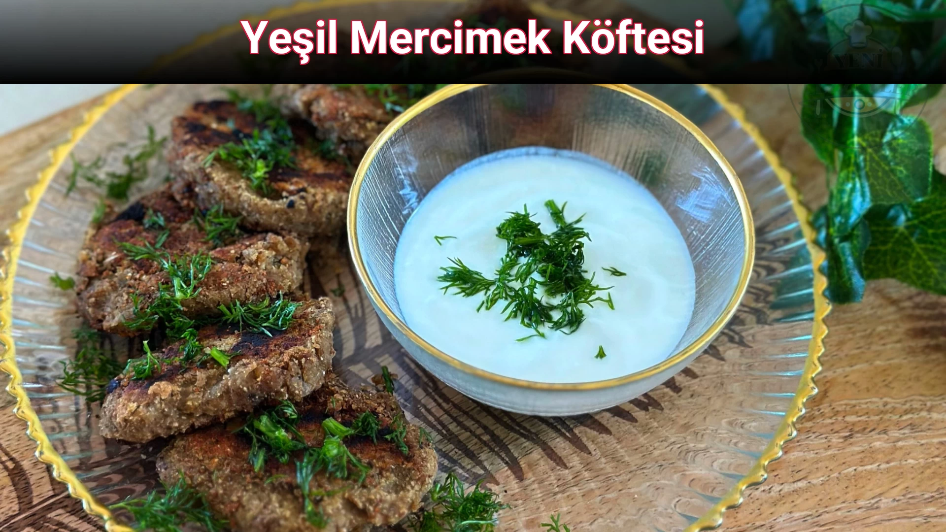 Yeşil Mercimek Köftesi