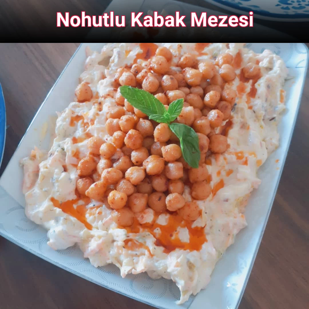 Nohutlu Kabak Mezesi