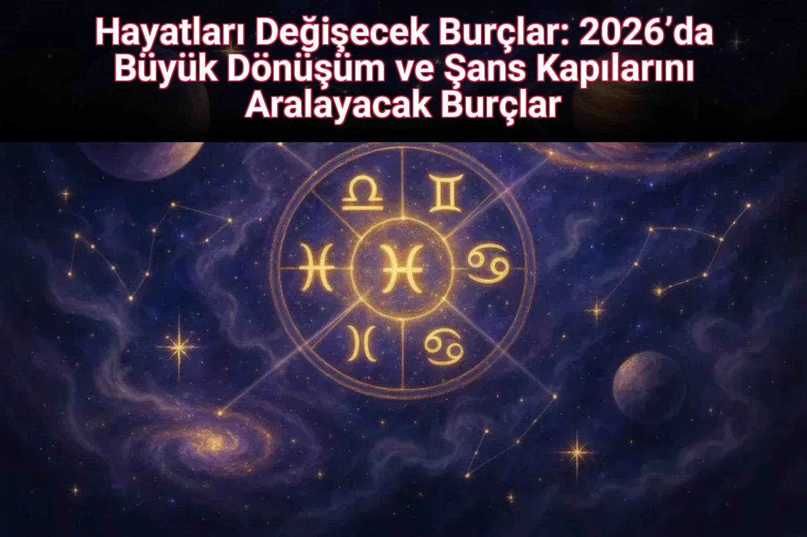 Hayatları Değişecek Burçlar: 2026’da Büyük Dönüşüm ve Şans Kapılarını Aralayacak Burçlar