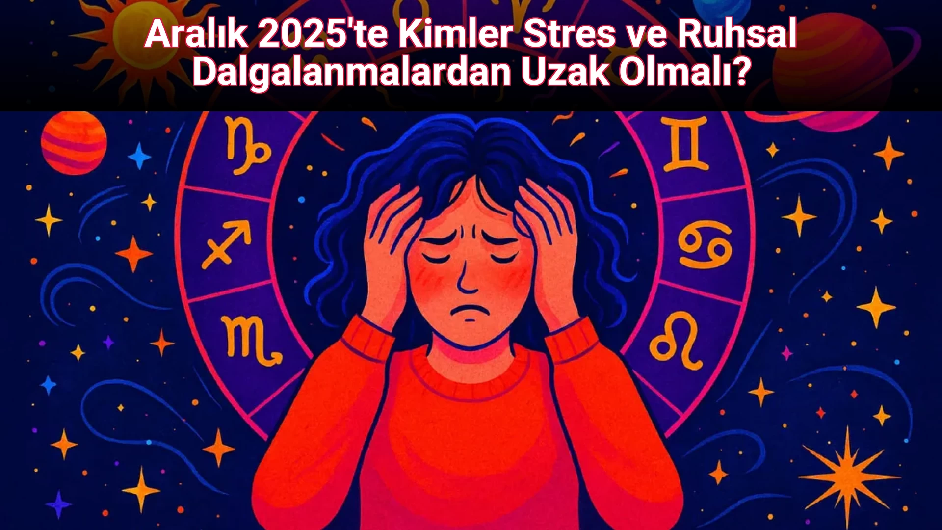 Aralık 2025'te Kimler Stres ve Ruhsal Dalgalanmalardan Uzak Olmalı?