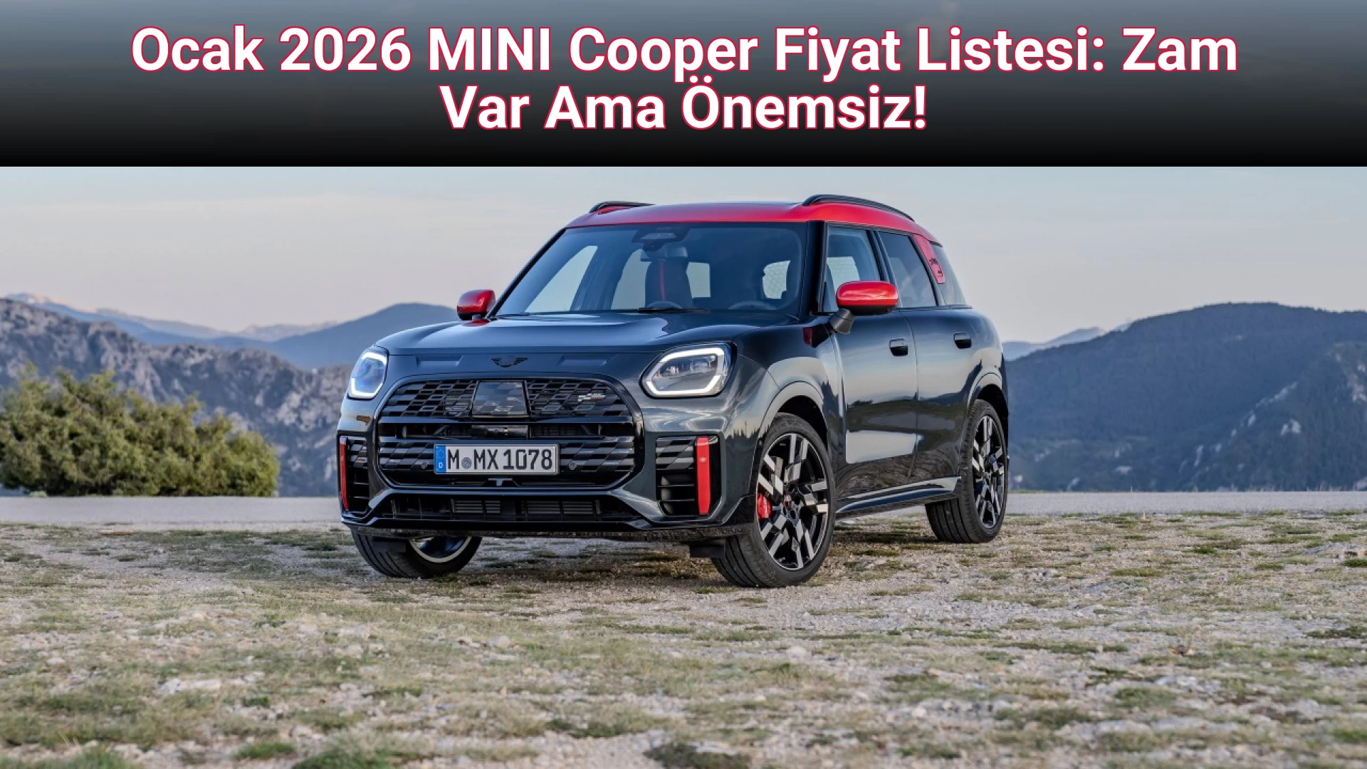 Ocak 2026 MINI Cooper Fiyat Listesi: Zam Var Ama Önemsiz!