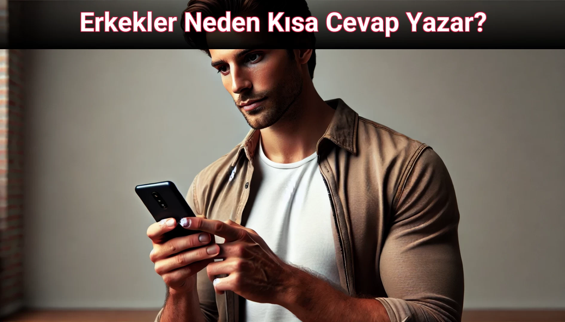 Erkekler Neden Kısa Cevap Yazar?