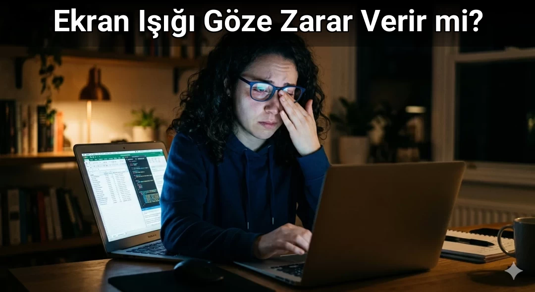 Ekran Işığı Göze Zarar Verir mi?