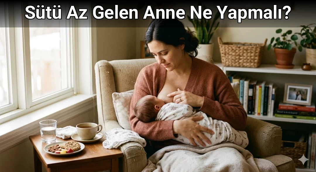 Sütü Az Gelen Anne Ne Yapmalı?
