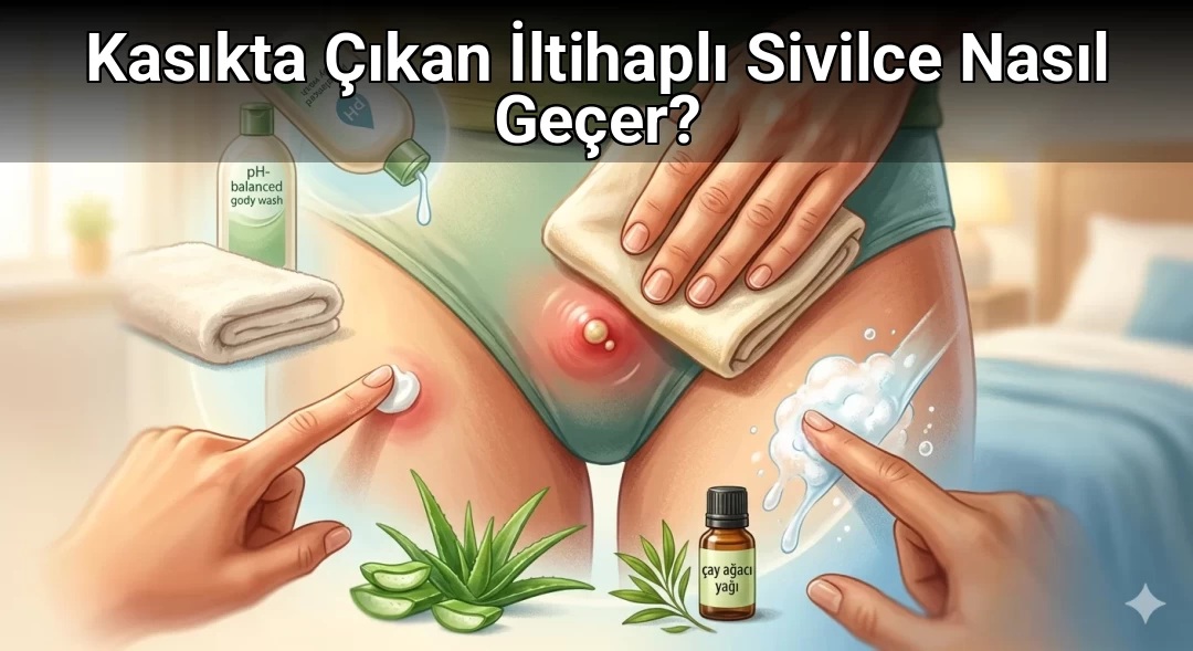 Kasıkta Çıkan İltihaplı Sivilce Nasıl Geçer?
