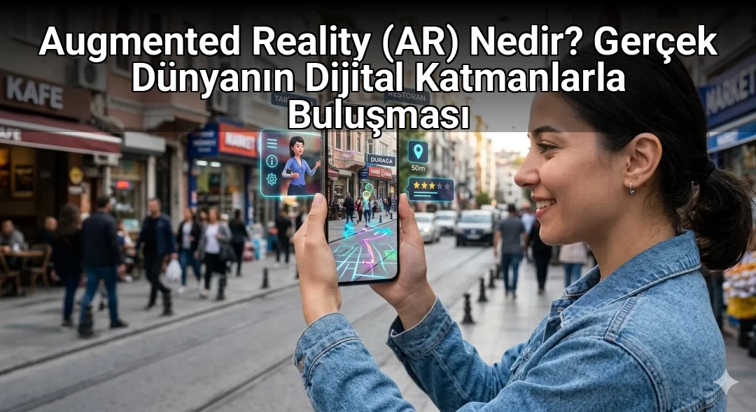 Augmented Reality (AR) Nedir? Gerçek Dünyanın Dijital Katmanlarla Buluşması