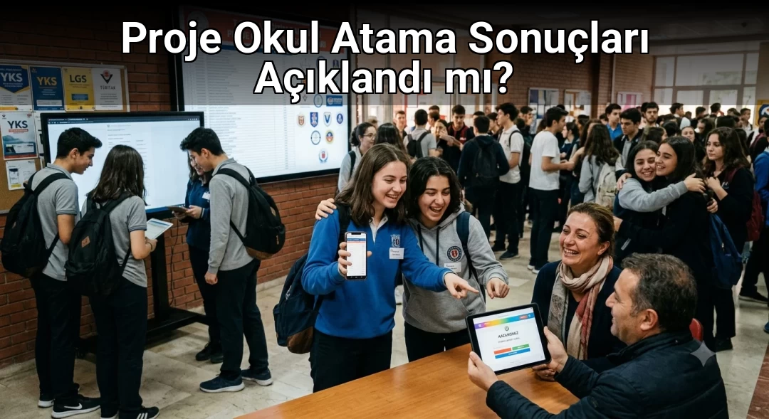 Proje Okul Atama Sonuçları Açıklandı mı? 