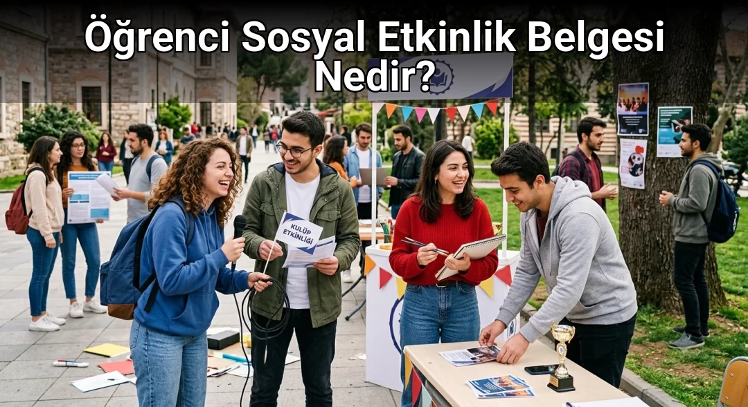 Öğrenci Sosyal Etkinlik Belgesi Nedir?